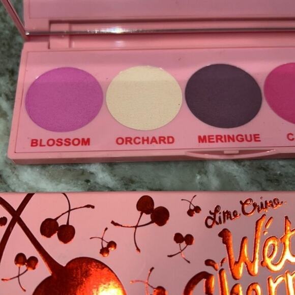 Lime Crime Wet Cherry Sweet Mattes Eyeshadow Palette - NEW IN BOX - Picture 14 of 15
